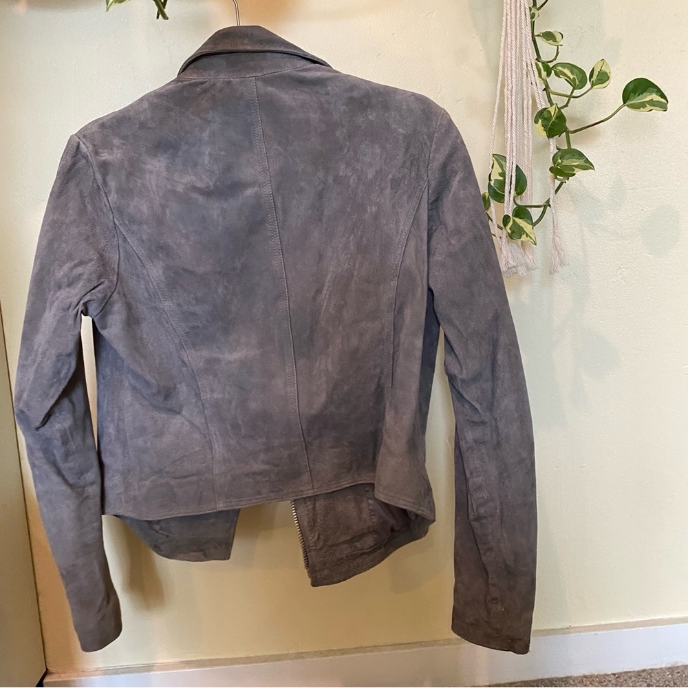 Gray Suede Jacket - image 3